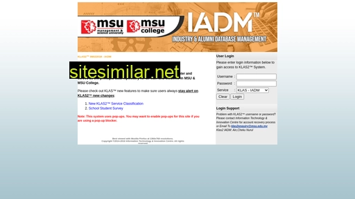idm.msu.edu.my alternative sites
