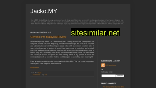 jacko.my alternative sites