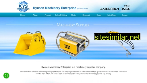 kyusenmachinery.com.my alternative sites