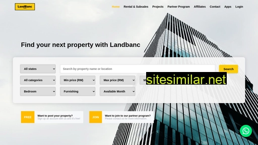 landbanc.com.my alternative sites