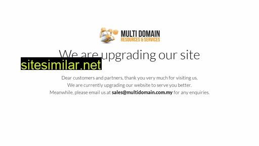 Multidomain similar sites