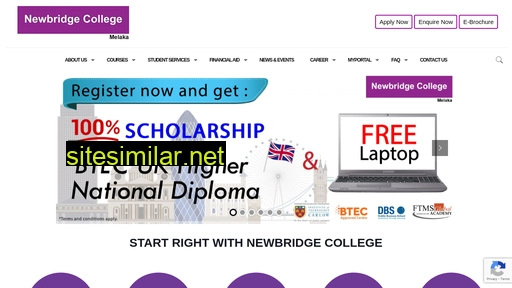 newbridgecollege.edu.my alternative sites