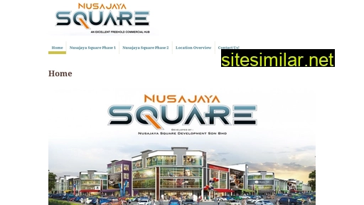 Nusajayasquare similar sites