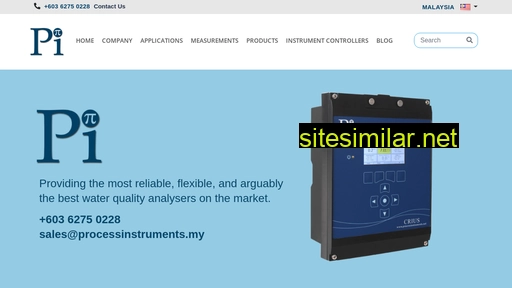 Processinstruments similar sites