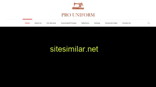 Prouniform similar sites