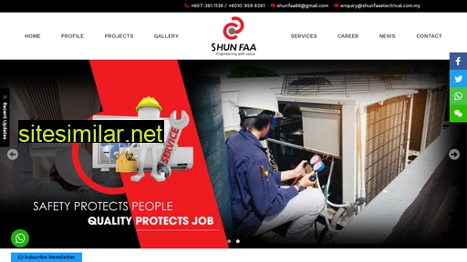 shunfaaelectrical.com.my alternative sites