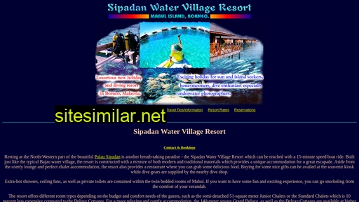 Sipadan-village similar sites