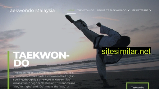 taekwondo.com.my alternative sites