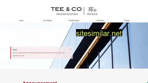 teeandco.com.my alternative sites