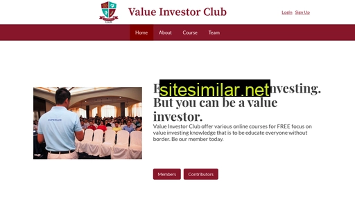 valueinvestorclub.org.my alternative sites