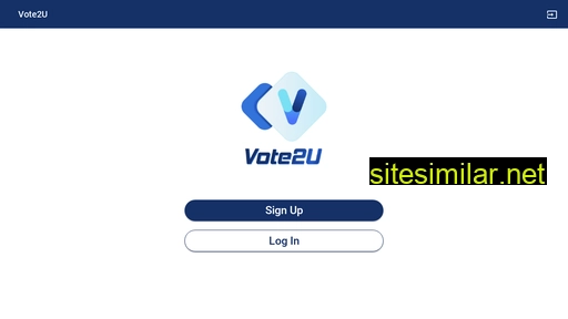 web.vote2u.my alternative sites