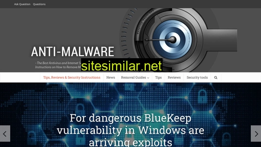 Anti-malware similar sites