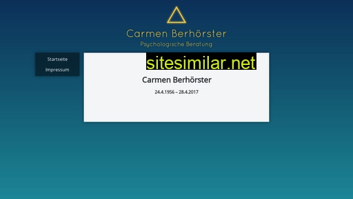 carmen.berhoerster.name alternative sites