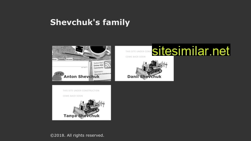Shevchuk similar sites