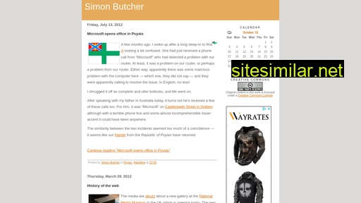 simon.butcher.name alternative sites