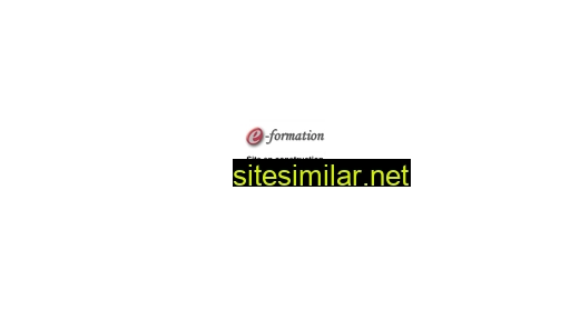 e-formation.nc alternative sites