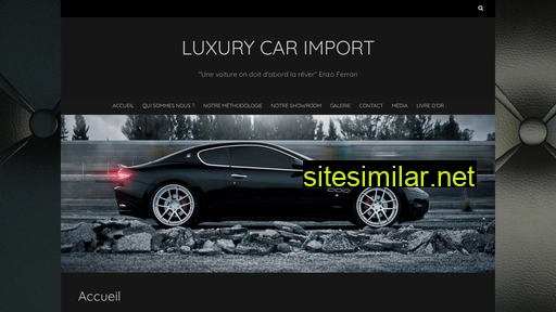 luxurycarimport.nc alternative sites