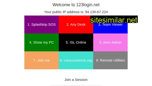 123login.net alternative sites