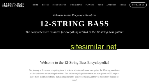 12stringbass similar sites