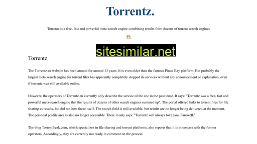 2torrentz.net alternative sites