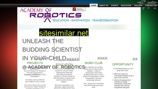 Academyofrobotics similar sites