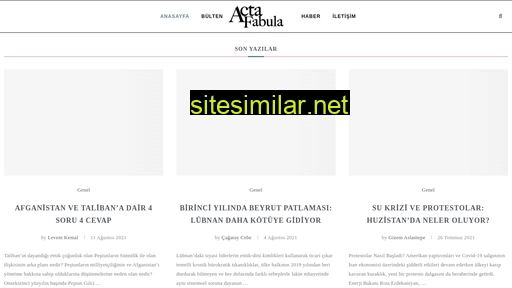 actafabula.net alternative sites