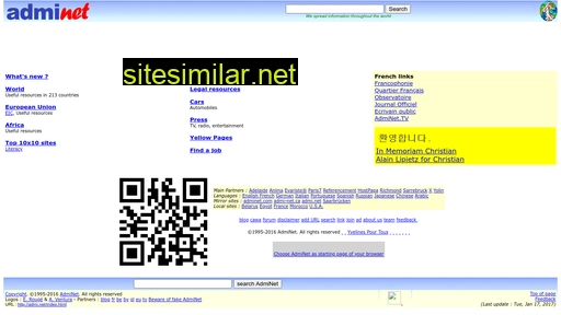 admi.net alternative sites