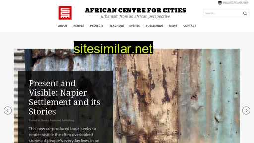africancentreforcities.net alternative sites