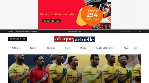 afriqueactuelle.net alternative sites