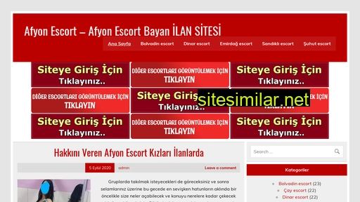 Afyonescortbayan similar sites