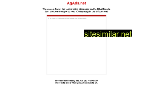 agads.net alternative sites