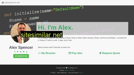 alexspencer.net alternative sites
