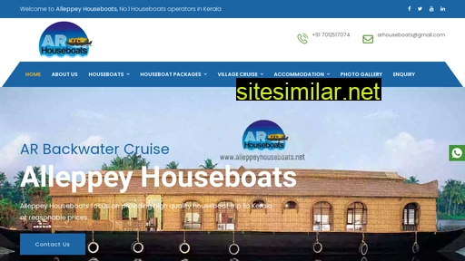 alleppeyhouseboats.net alternative sites