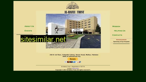 al-hafeeztrust.net alternative sites