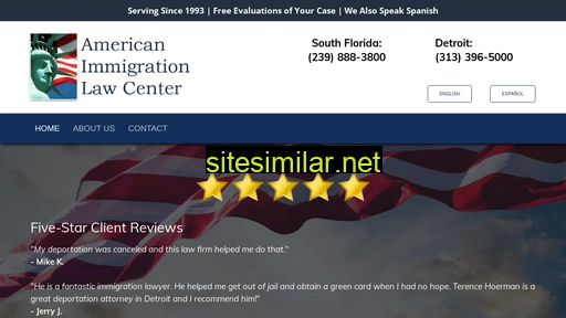 americanimmigrationlaw.net alternative sites