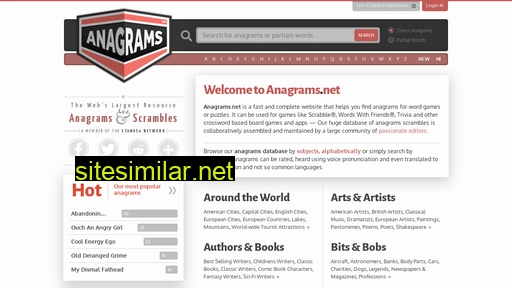 anagrams.net alternative sites