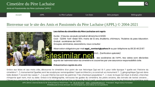 Appl-lachaise similar sites