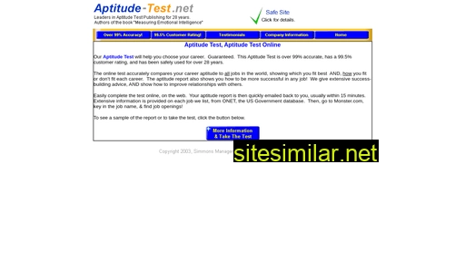 Aptitude-test similar sites