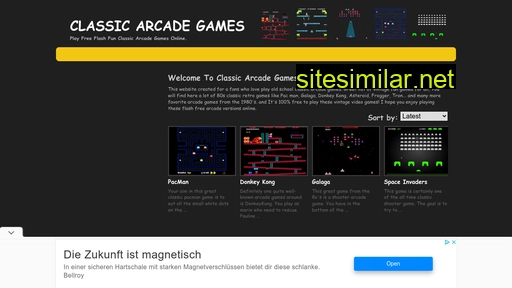 arcadegamesclassic.net alternative sites
