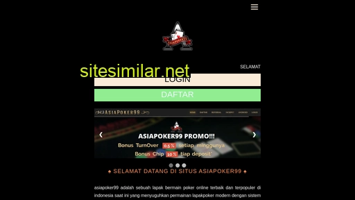 asiapoker99.net alternative sites