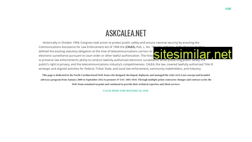 askcalea.net alternative sites