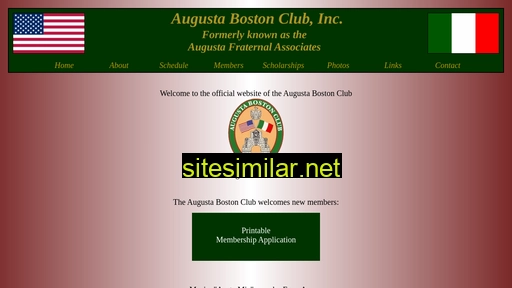augustabostonclub.net alternative sites