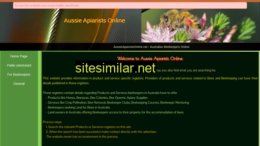 Aussieapiaristsonline similar sites