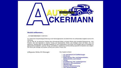 auto-ackermann.net alternative sites