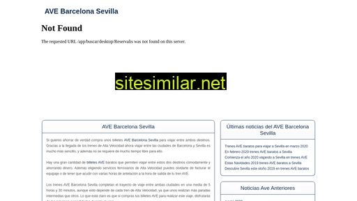 avebarcelonasevilla.net alternative sites