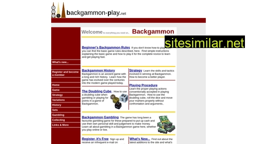 backgammon-play.net alternative sites