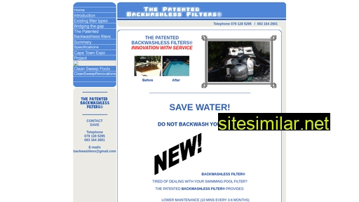 backwashlessfilters.net alternative sites