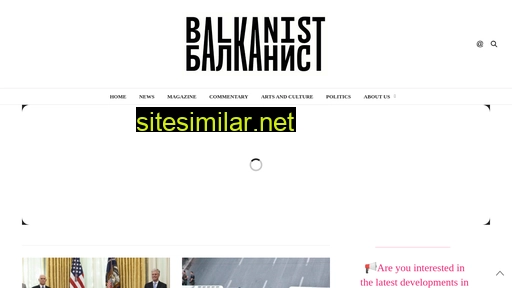 Balkanist similar sites