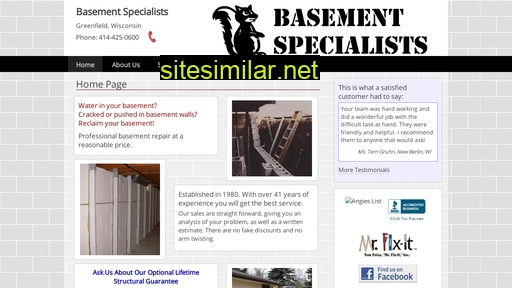 basementspecialists.net alternative sites