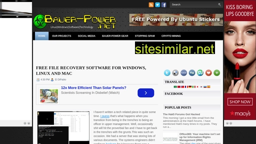 bauer-power.net alternative sites